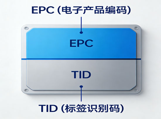 EPC与TID别再搞混！一篇讲透RFID标签的“双重身份”