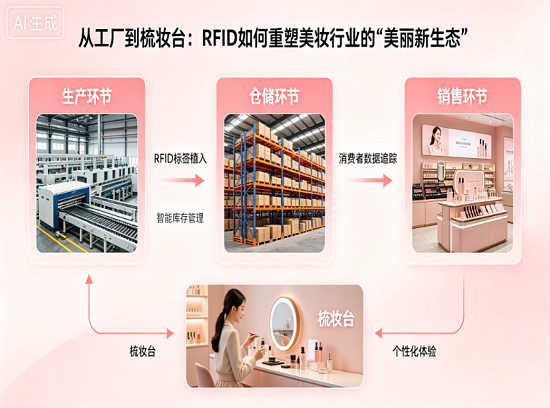 从工厂到梳妆台：RFID 如何重塑美妆行业的 