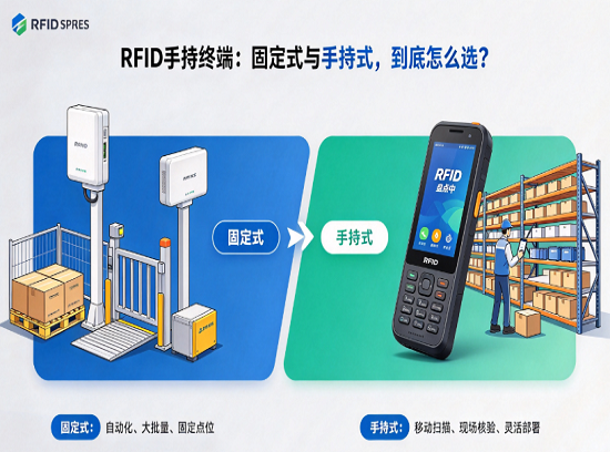 RFID手持终端：固定式与手持式，到底怎么选？
